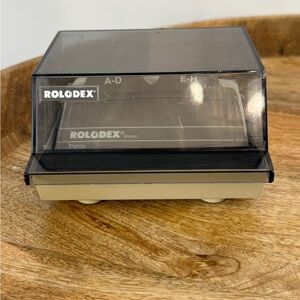 Vintage Rolodex Petite Address Telephone File Desk Organizer